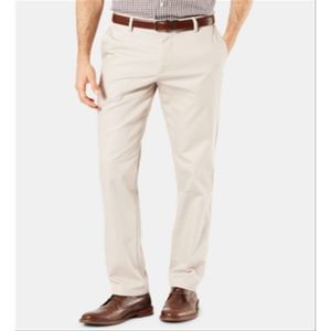 Dockers Men's Tapered Signature Creaseless Casual Pants Brown Size 50X32